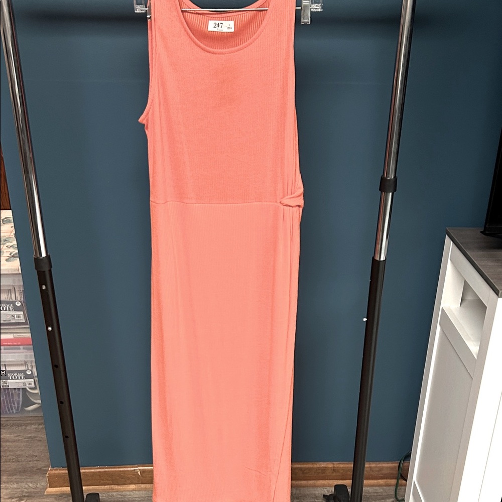 BRAND NEW Maurice’s 24/7Coral Sleeveless Maxi Dress